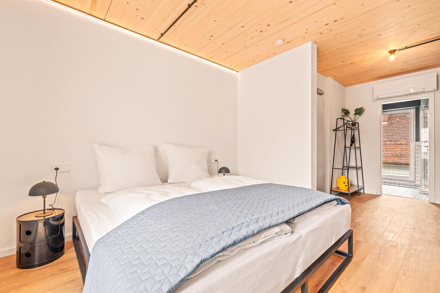 Einzimmer Wohlfuehlapartment Vier Klimatisiert FDH Extérieur photo